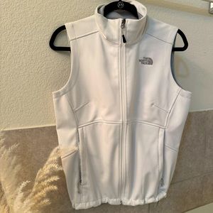 White North Face vest